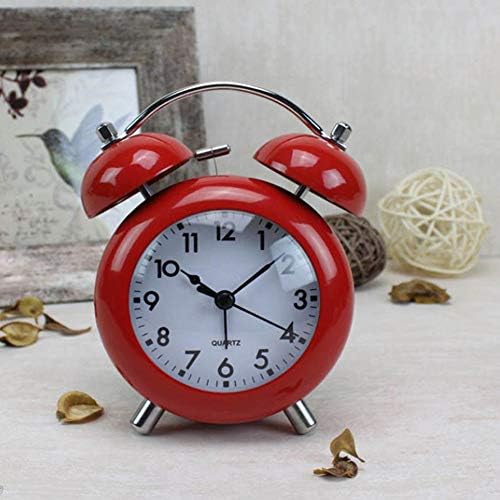 ROCILB Alarm Clock with Night Light and Double Bell