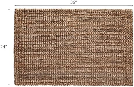 Irongate Jute Handspun Reversible Area Rug 24x36
