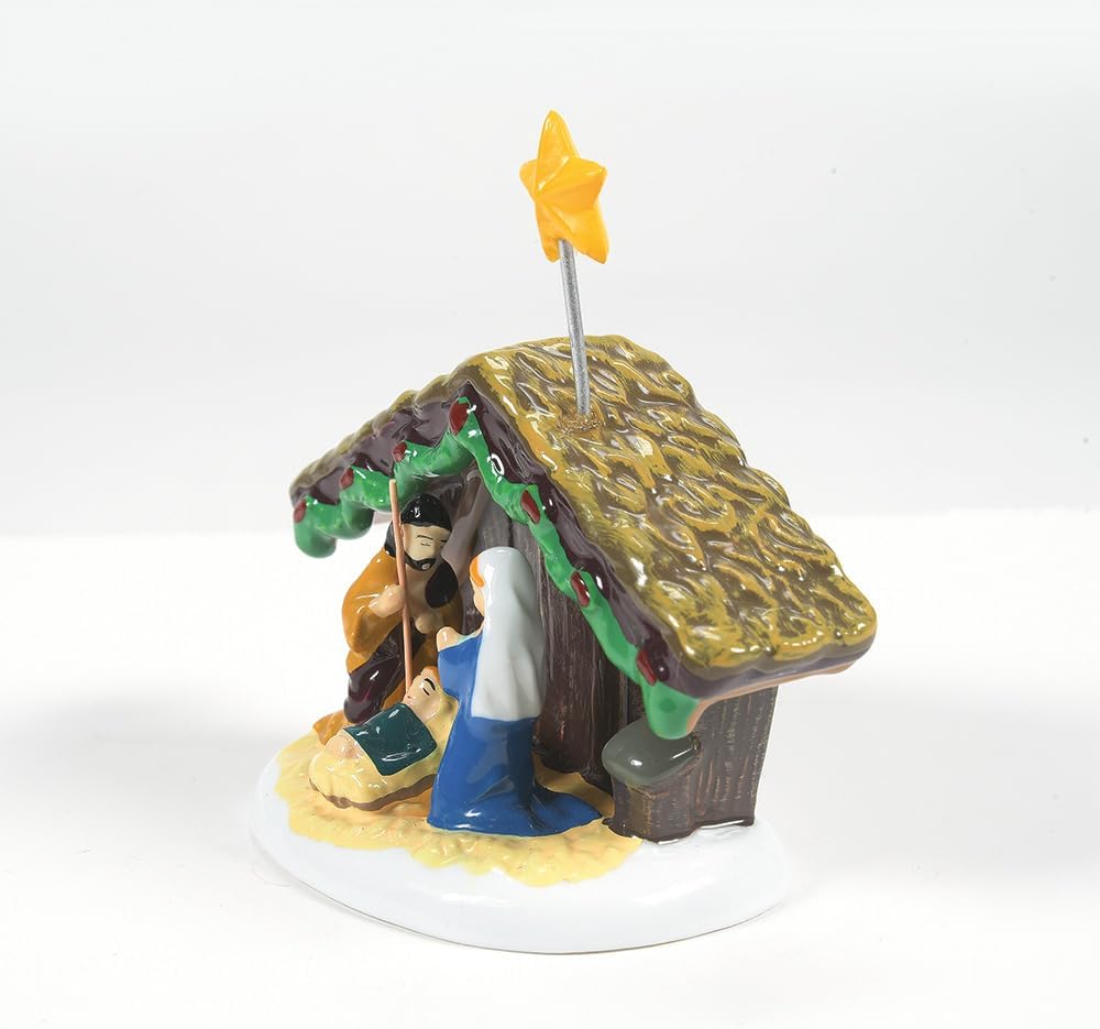 Department 56 Snow Village Nativity Figurine 157 Inch 1
