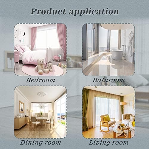 Hion Magnetic Curtain Holdbacks Grey 4 Pack