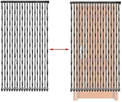 Beaded Curtain with Bamboo Beads for Doorway Decoration