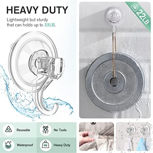 VISV Clear Wreath Hanger 22 LB Capacity 2 Pcs