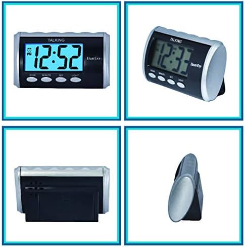 HearEsy Talking Alarm Clock with Large Numbers