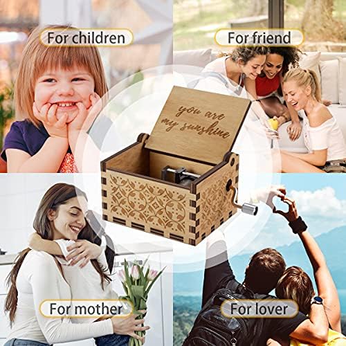 You Are My Sunshine Wood Music Box