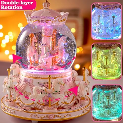 You Are My Sunshine Snow Globe Music Box for Women
