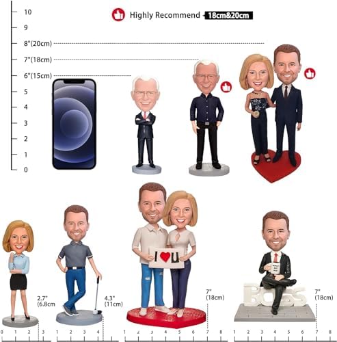 Customized Bobblehead Dolls for Men Boyfriends Husbands
