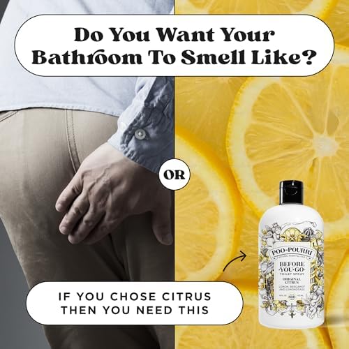 Poo-Pourri Before-You-Go Toilet Spray 16 Fl Oz Original Citrus