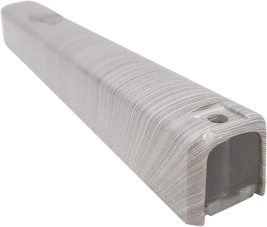 Waterproof Mezuzah Case with Scroll 3D Metal Design