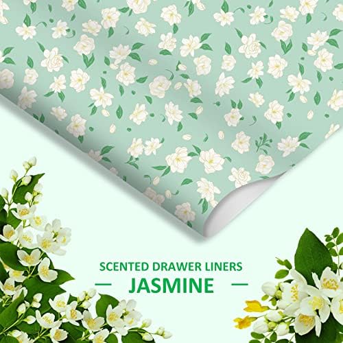 SCENTORINI Jasmine Scented Drawer Liners 6 Sheets