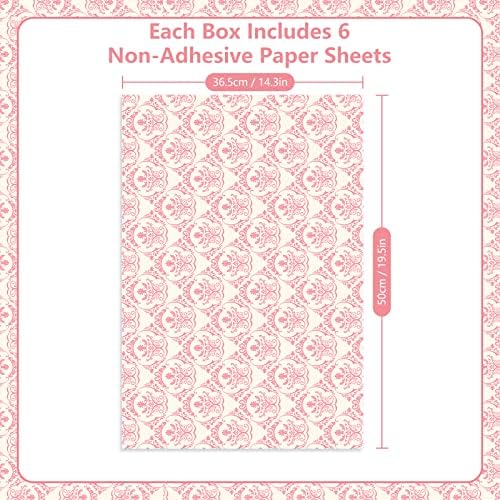 SCENTORINI Rose Sandalwood Scented Drawer Liners 6 Sheets