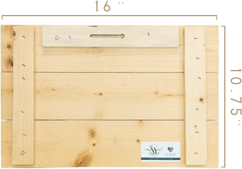Simply Said Rustic Pallets His Holy Name Sign 16x1075
