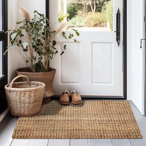 Irongate Jute Handspun Reversible Area Rug 24x36