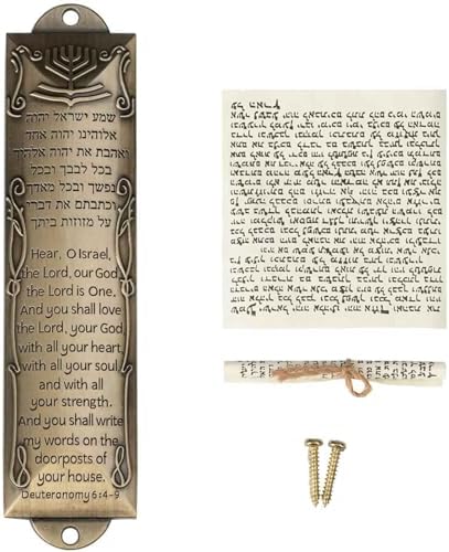 We Moment Mezuzah with Scroll for Door
