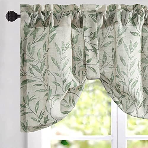 VOGOL Decorative Tie Up Curtains for Girls Room