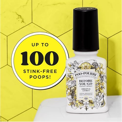 Poo-Pourri Before-You-Go Toilet Spray 2 Fl Oz Original Citrus