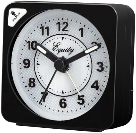 La Crosse Technology Equity 20078 Black Alarm Clock