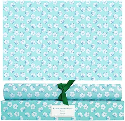 SCENTORINI Cotton Scented Drawer Liners 6-Pack