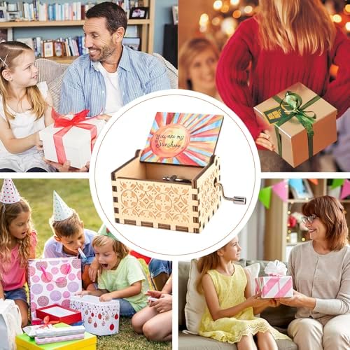 You Are My Sunshine Music Box Wooden Gift