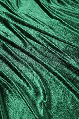 Green Velvet Aisle Runner 25ft x 15ft for Wedding Ceremony