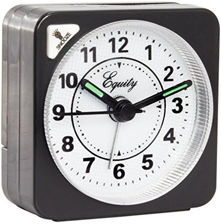 La Crosse Technology Equity 20078 Black Alarm Clock