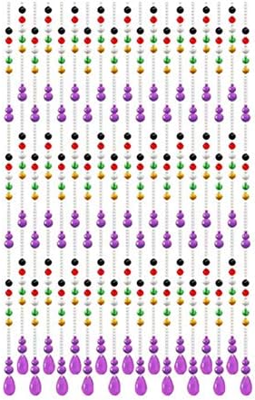 NMDCDH 20 Strands Glass Beaded Door Curtain