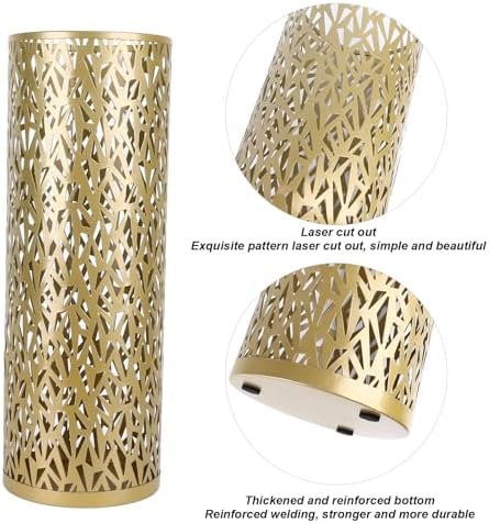 SUNFECILI Small-Gold Round Umbrella Stand Holder