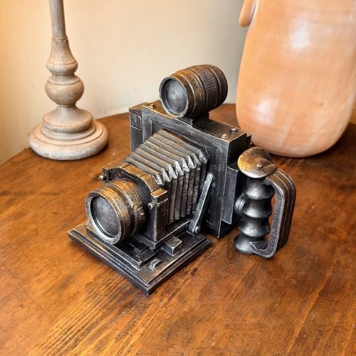 Retro Camera Style Resin Piggy Bank Nostalgic Decor