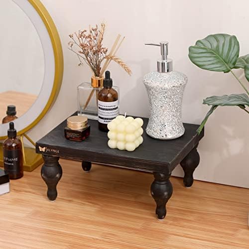 Classic Black Decorative Wood Risers for Farmhouse Display