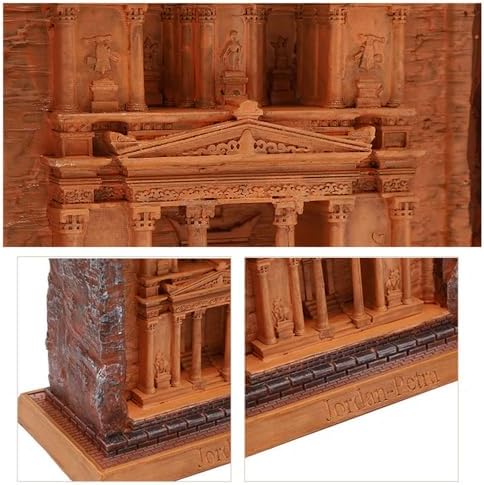 Petra Ancient City Resin Statue for Home Decor