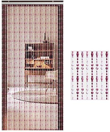 NMDCDH Beaded Door Curtain for Doorways - 90cm Wide Modern Style