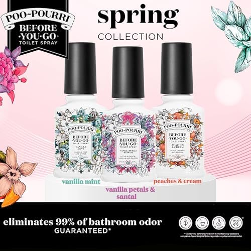 Poo-Pourri Toilet Spray Set 3 Bottles 2 Ounces