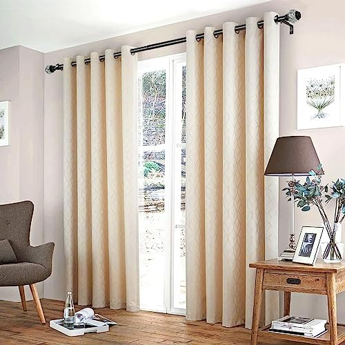 USFOOK 1 Inch Retractable Curtain Rods 72-144 Inches Black