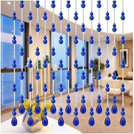 OKUOKA 20 Strand Crystal Door Curtain