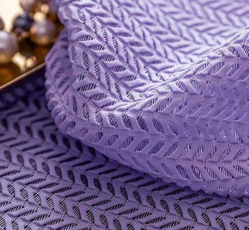 Daesar Light Purple Translucent Curtains 2 Panels 96 Inch Length