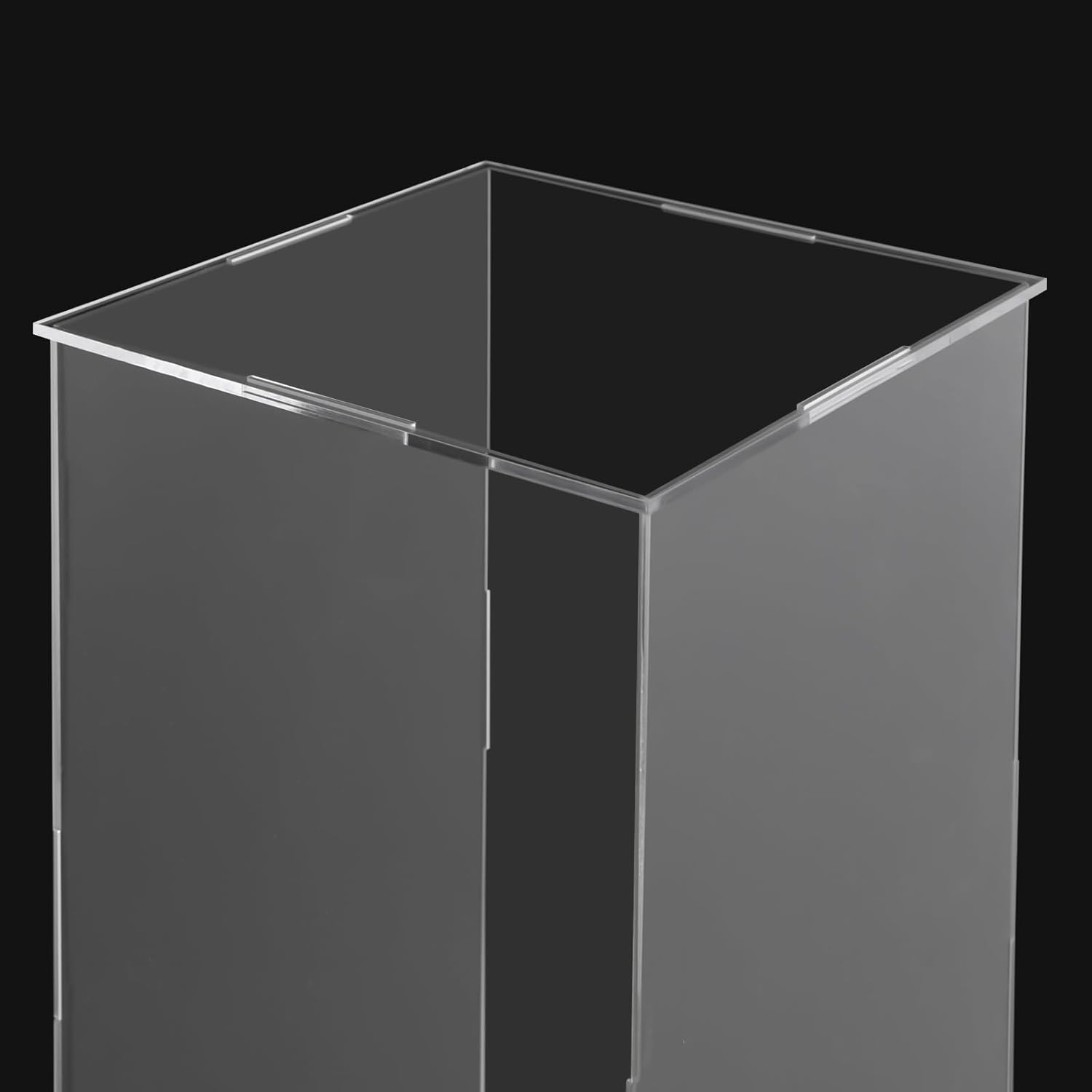 2 Pack Acrylic Pedestal Display for Home Decor