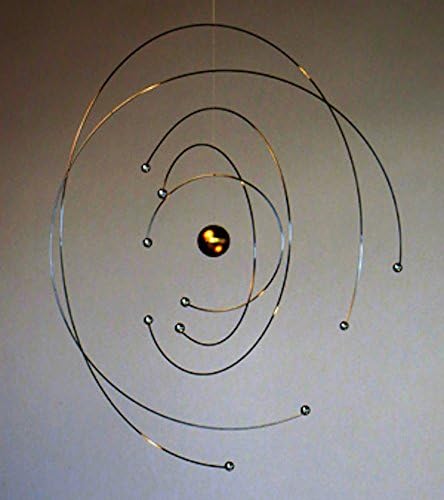 Niels Bohr Atom Model Mobile - 9 Inches Steel