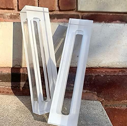 AS Mezuzah Acrylic Case Waterproof Modern Design
