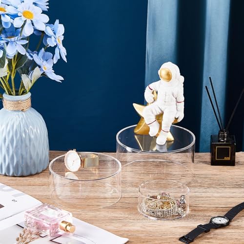Jerify 12 Pcs Acrylic Buffet Risers Display Stands