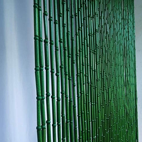 Natural Bamboo Beaded Curtain for Room Divider Entrance