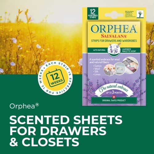 Orphea Scented Sheets Lavender 1 Pack for Drawers Closets