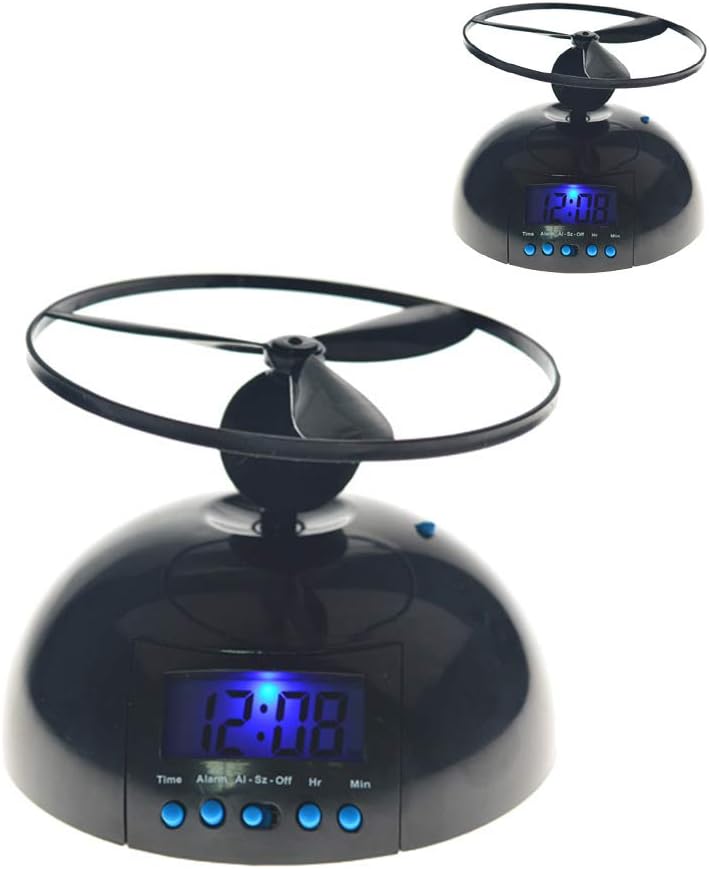 Kakalote Flying Alarm Clock with LED Display