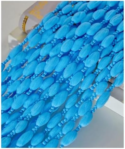 Doorway Curtain Bead Curtain 1x2M Blue Sheer