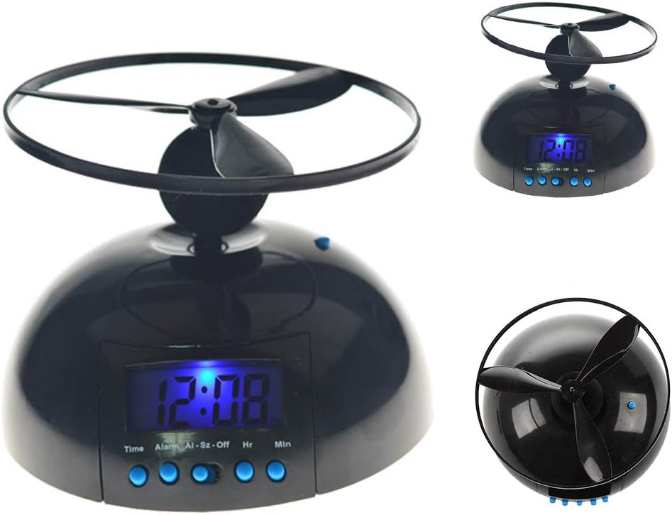Kakalote Flying Alarm Clock with LED Display