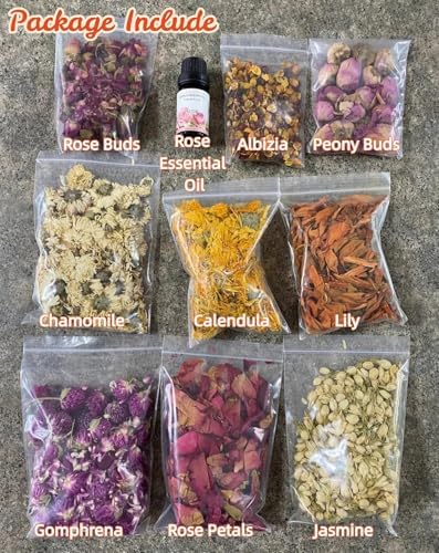 Fall Potpourri Bowl Filler with Rose Scent