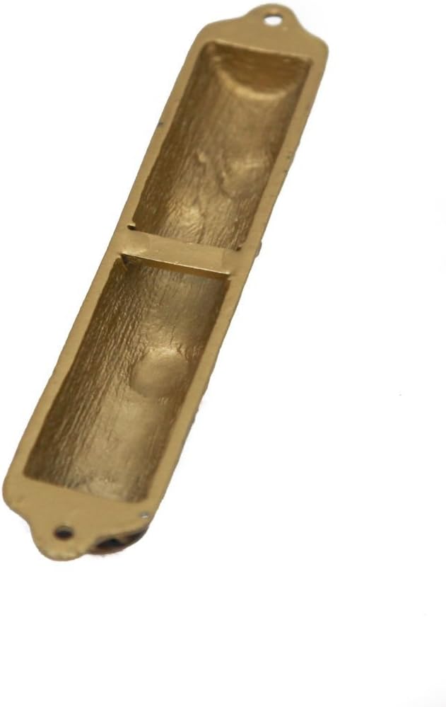 Bless This House Mezuzah Case 4 Inch Blue