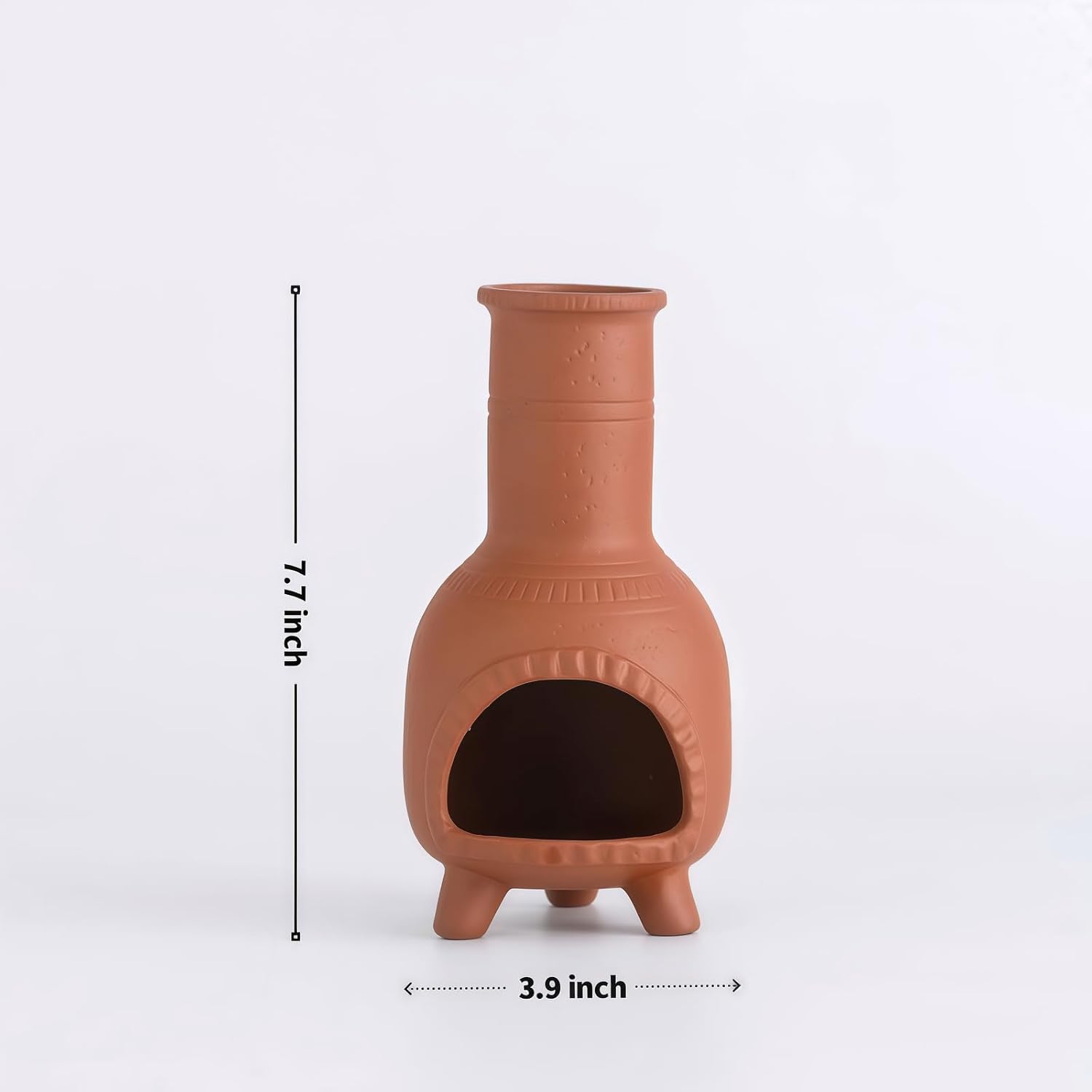 Zynzthos Handmade Terracotta Incense Holder Burner