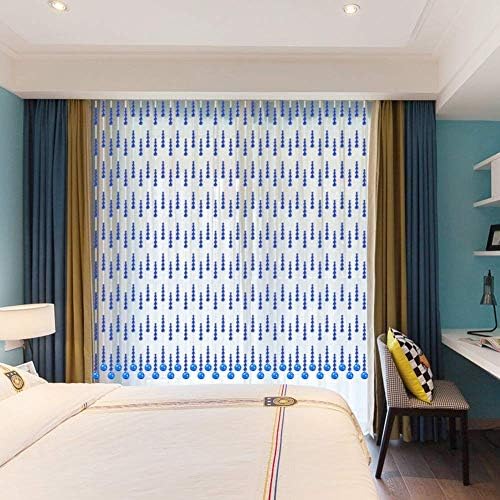 25 Strands Crystal Door Curtain with Stainless Steel Track
