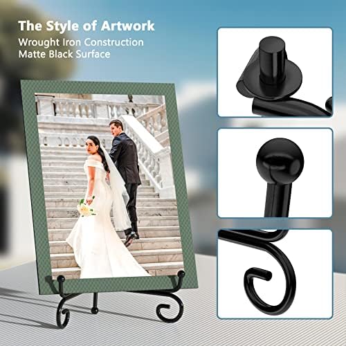 4 Inch 2 Pack Iron Display Stand for Home Office