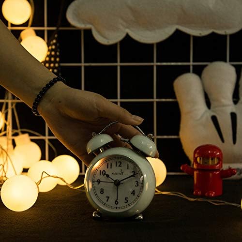 Loud Alarm Clock with Twin Bell and Backlight for Deep Sleepers