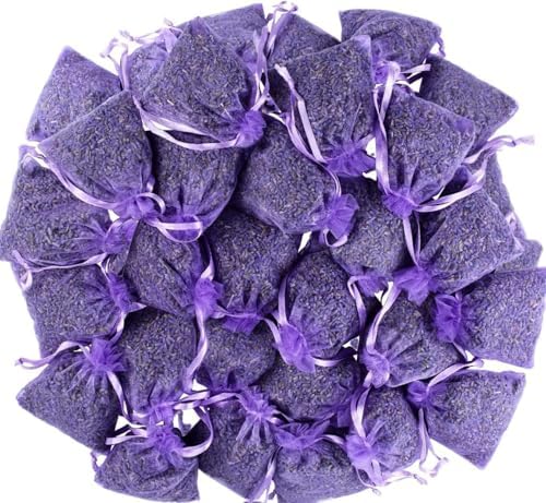 Lavender Sachets 25 Pack Fresh Home Fragrance